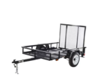 Carry-On Trailer 4′ x 7′ Mesh Floor Utility Trailer with CURT 2-5/16″ A-Frame Coupler - Image 2