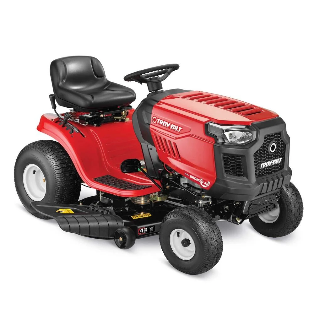 1-495-1.webp Troy-Bilt Bronco 42″ Riding Lawn Mowers. - Image 1
