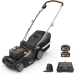 WORX Nitro 40V 16″ Cordless Lawn Mowers w/Brushless Motor 2.0 & Intellicut.
