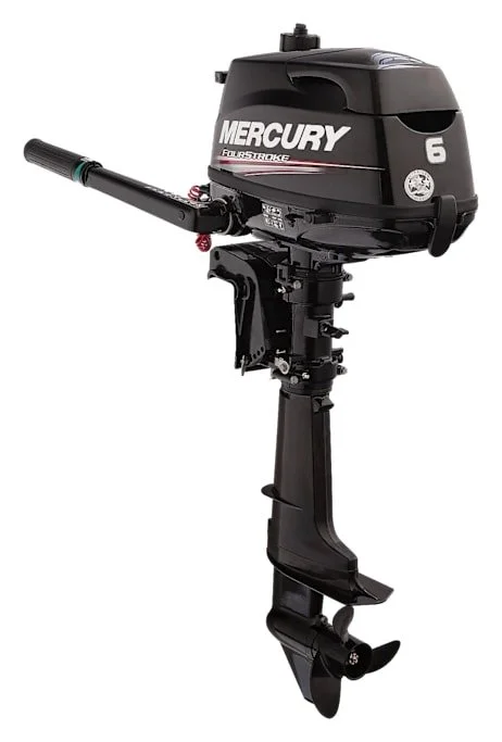 1104-1.webp Mercury 6HP Tiller FourStroke Outboard Motor - Image 1