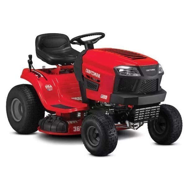 36 in. Riding Lawn Mower – 11.5HP Gas Engine, Compact Residential Mower