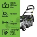 EGO POWER+ LM2114 21″ Brushless Push Lawn Mower Kits. - Image 5