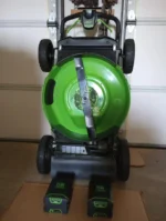 Greenworks 80V 21-Inch Self-Propelled Lawn Mowers. - Image 5