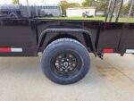 5′ X 10′ Utility Trailer Straight Deck 18″ Sides Tall Gate - Image 5