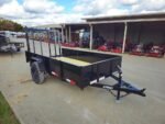 5′ X 10′ Utility Trailer Straight Deck 18″ Sides Tall Gate - Image 10