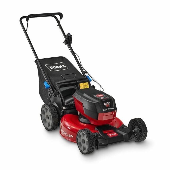 Toro 21323 21 in. Recycler 60V Battery SmartStow Push Mower (4.0ah Battery)