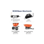 Husqvarna MZ48 Zero-Turn Mowers 23 HP Kawasaki 48” Clears Cut ZT3100 (M-ZT Seat) - Image 5
