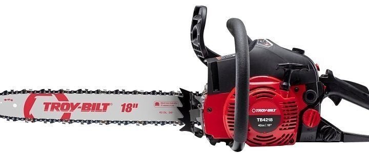 Troy-Bilt TB4218 42cc 2-cycle 18 in. Bar Chainsaw #41AY4218766
