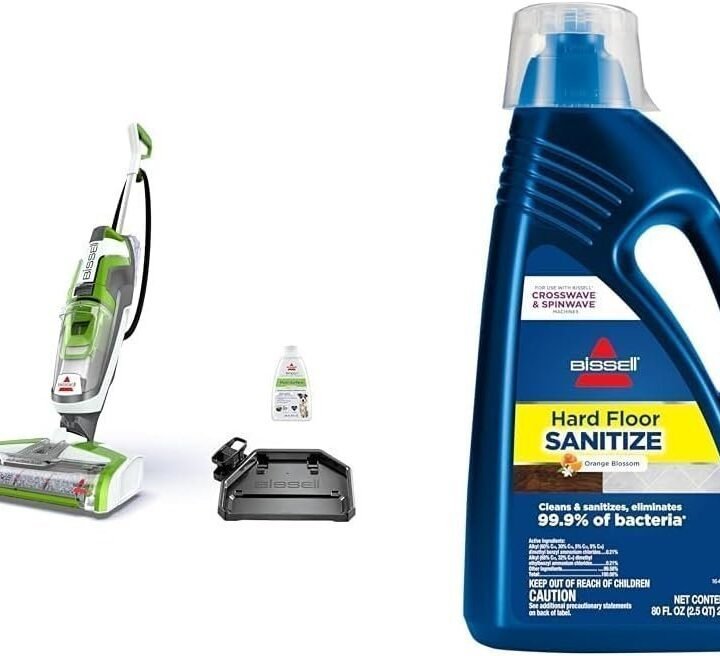Bissell CrossWave Turbo All-in-One Wet Dry Vacuum Mop, 3888A