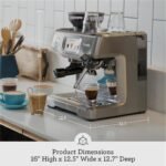 Breville Barista Touch Espresso Machine BES880BSS, Brushed Stainless Steel - Image 12