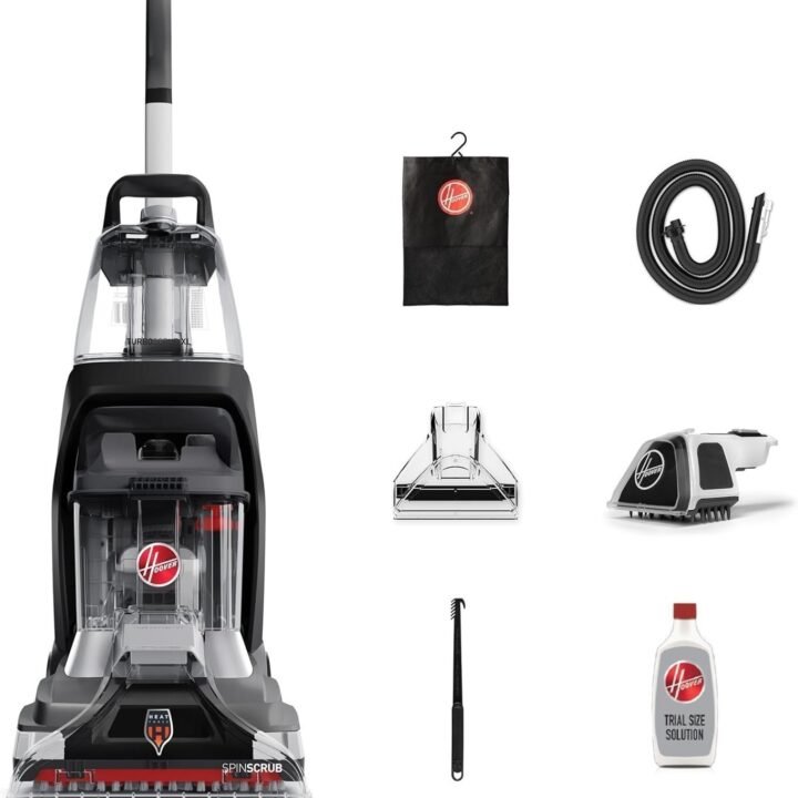 Hoover PowerScrub Deluxe Carpet Cleaner for Carpet & Upholstery with Tools