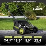 Sun Joe AJ805E 13A Electric Dethatcher & Scarifier, 15 in. - Image 5