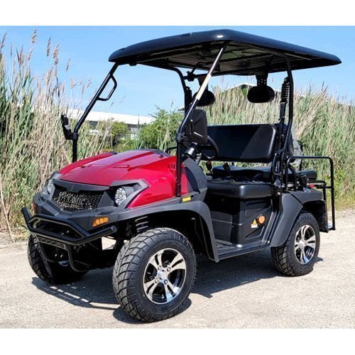 EV5_a_cfd0af89-339e-4500-bae4-c3e990c0e407-1.jpg New 4 Seater Electric Recreational Vehicle HJS 60V EV5 – 5.5 HP BLDC Motor, Fully Assembled & Tested – Red - Image 1