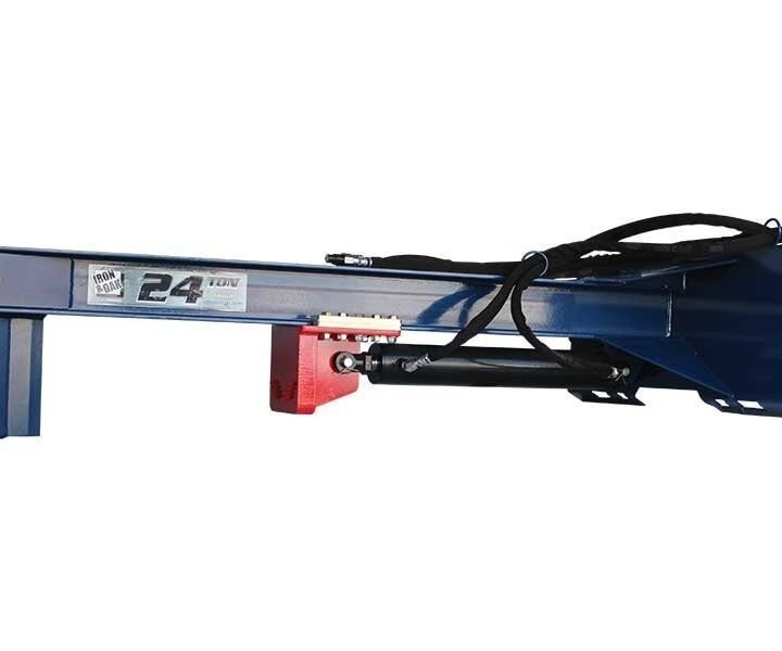 24 Ton Iron & Oak Upside Down Skid Steer Log Splitter Attachment (SMH2419)