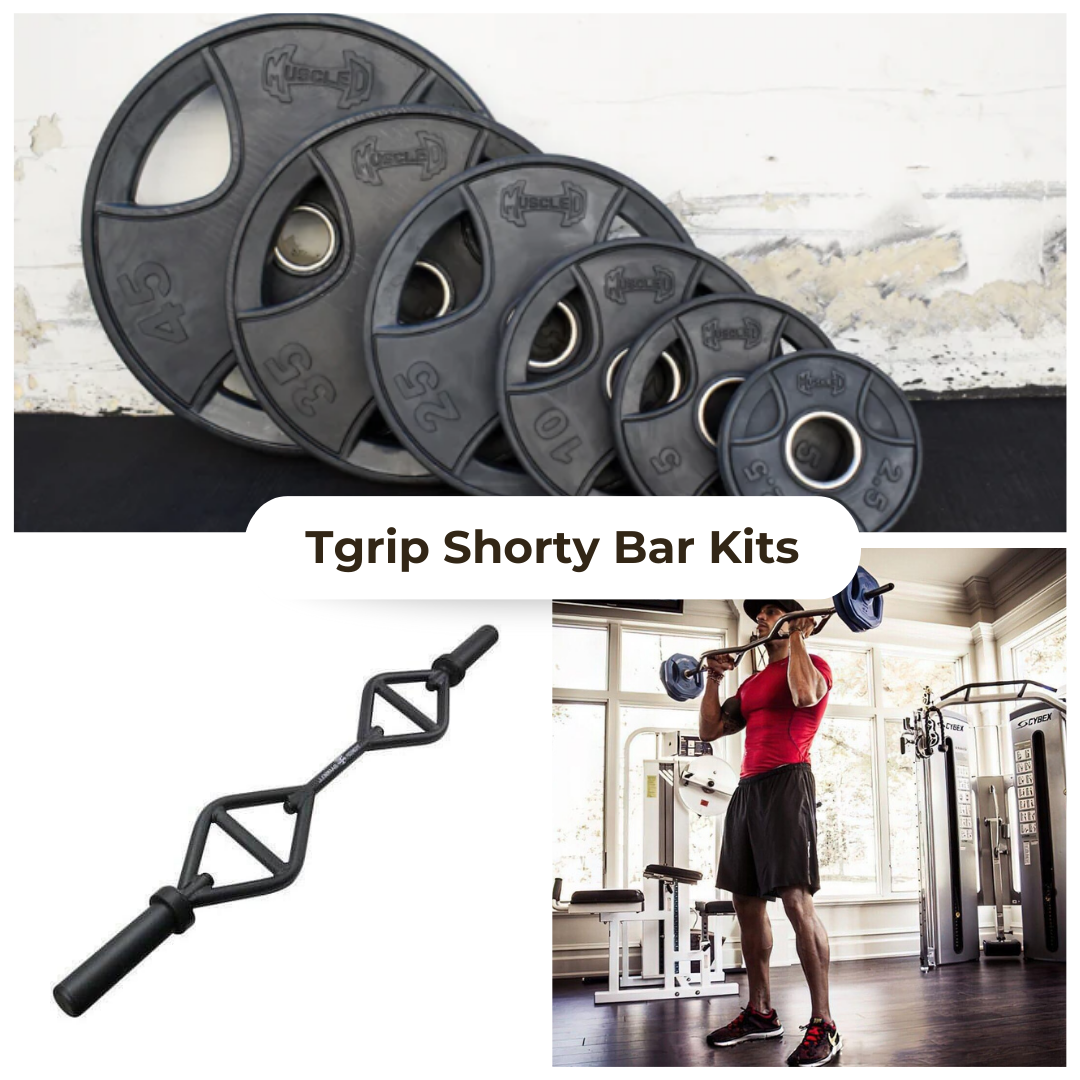TgripShortyBarKits.png TGrip Shorty Bar Training Kits – Multi Grip – Functional Training – Football – Swiss – Neutral - Image 1