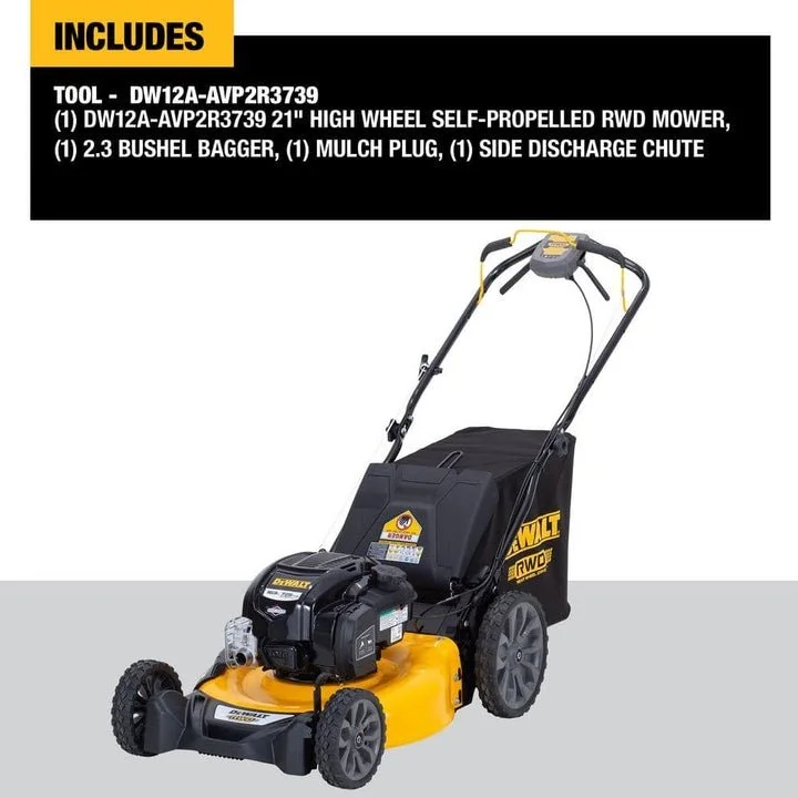 DEWALT 21 in. 163cc Self-Propelled Lawn Mower