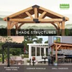 Saxony Xl 13 Ft. W X 6.5 Ft. D Solid Wood Grill Gazebo - Image 10