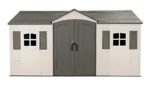 Lifetime Legacy 15×8 Plastic Storage Shed Kit w/ Floors - Image 2