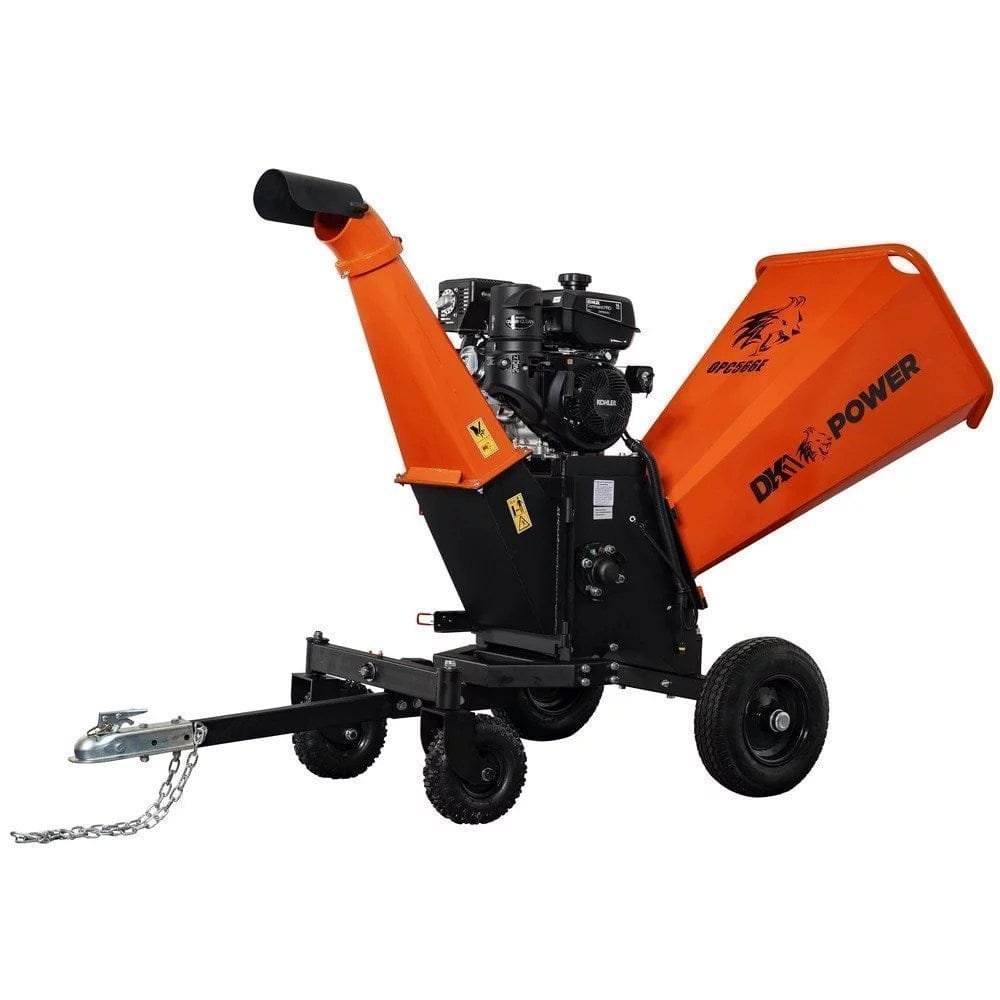 img-1241.jpg Detail K2 Opc566E 6 in – 14HP Kinetic Wood Chipper with Electric Start and Auto Blade Feed KOHLER CH440 Command PRO Commercial Gas Engine - Image 1