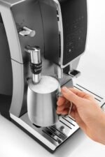 De’Longhi – Dinamica TrueBrew Over Ice Fully Automatic Coffee and Espresso Machine- Chrome and Black