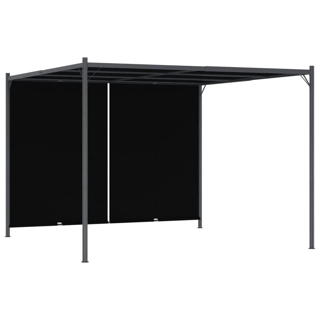 img-1518.jpg Garden Pergola with Retractable Roof 9.8×9.8 Anthracite - Image 1