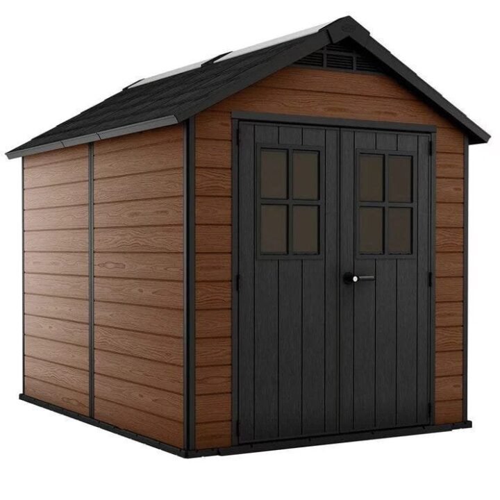 Keter Newton 7ft 6 in. x 9ft 5 in. (2.3 x 2.9m) Storage Shed