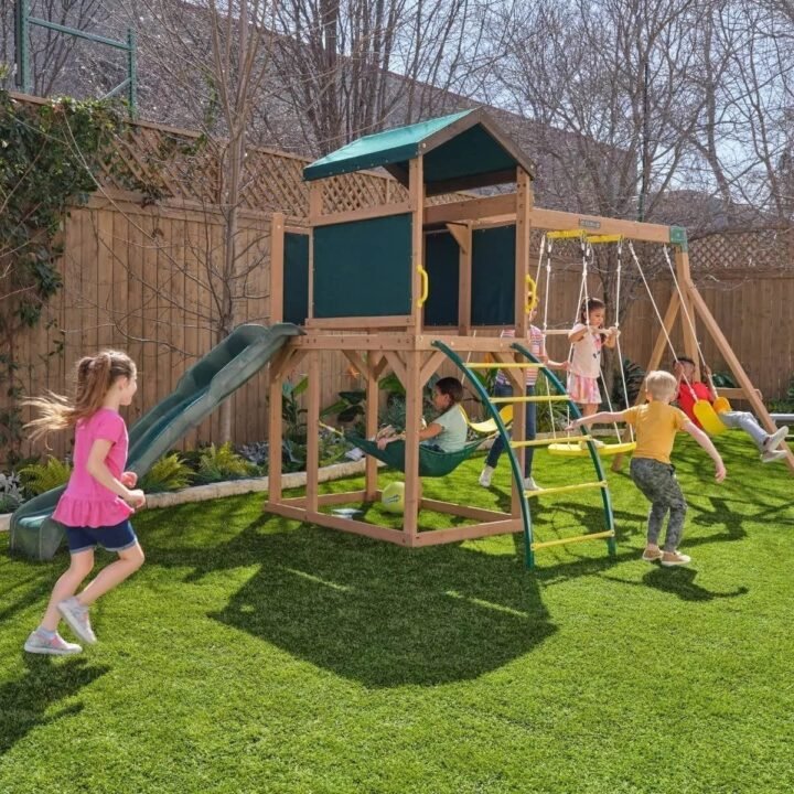Kidkraft Hideaway Haven Swing Set