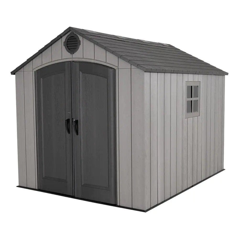 img-2230.jpg Lifetime 8 ft x 10 ft Outdoor Storage Shed 60371 - Image 1