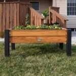 Raised planter 100% authentic teak wood - Image 8