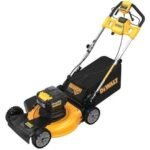 21 in. 20-Volt Cordless Electric Manual Walk Behind Self Propelled Mower with Two 12 Ah Flexvolt Batteries and Charger - Image 3