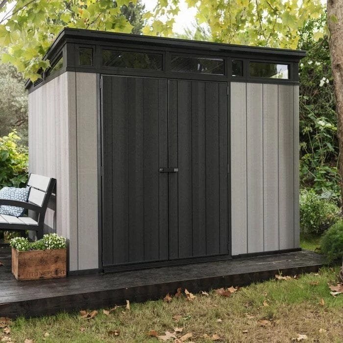 img-621.jpg Artisan 9 ft. W x 7.5 ft. D Plastic Storage Shed - Image 1