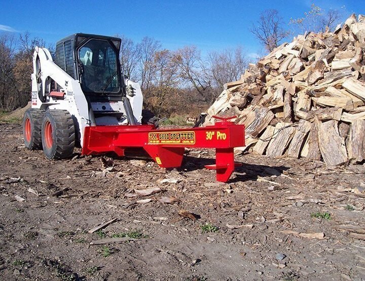 TM Pro 2 Log Splitter Skid Steer Attachment (24", 30" or 36" Stroke)