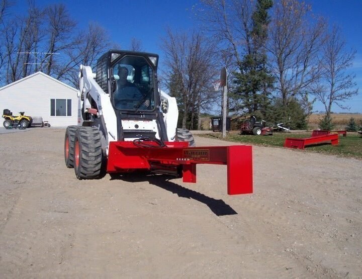 TM Warrior Log Splitter Skid Steer Attachment (30" Stroke)