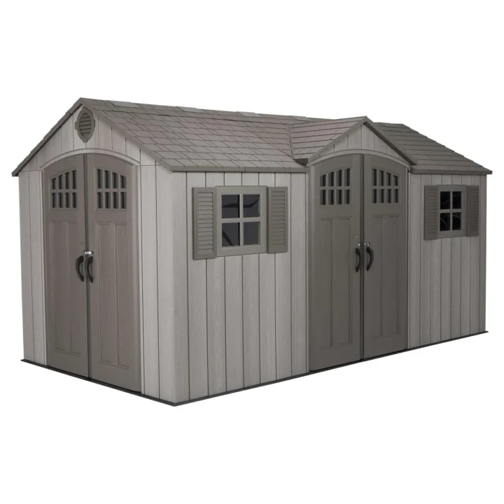 Lifetime 15 Ft X 8 Ft Outdoor Storage Sheds – 60318