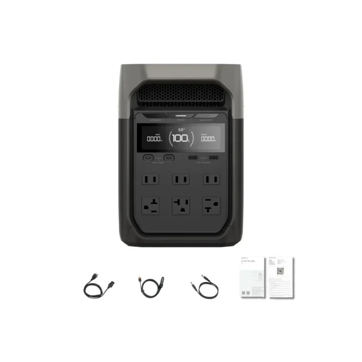 EcoFlow DELTA 3 Portable Power Stations.