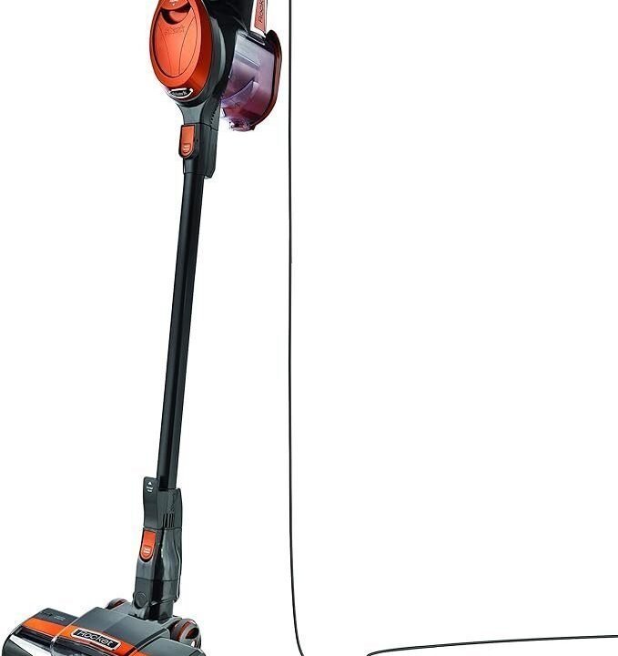 Shark Rocket Ultra-Light Corded Bagless Vacuum for Carpet and Hard Floor Cleaning with Swivel Steering (HV301), Gray/Orange