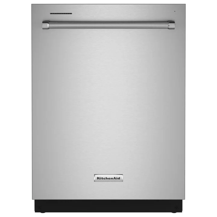 KitchenAid 24″ Fully-Integrated Built-In Dishwashers with 30 Total Wash Jets in PrintShield Stainless Steels