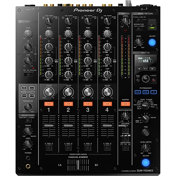 Pioneer DJ DJM-750MK2 4-Channels DJ Mixer With Effects and rekordboxs - Image 8