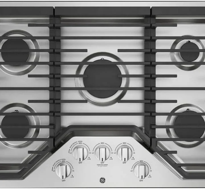 GE 30-Inch Built-In Gas Cooktops JGP5030SLSS