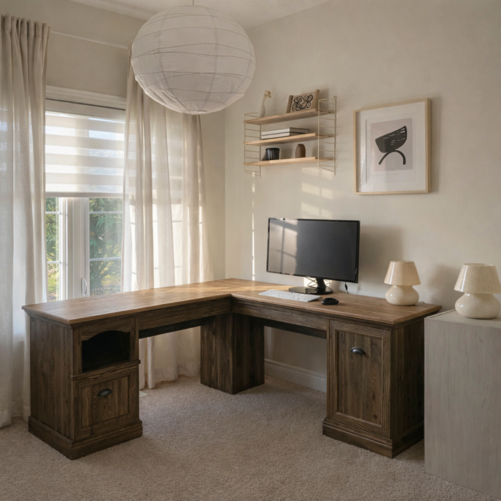 Compact Study Desk