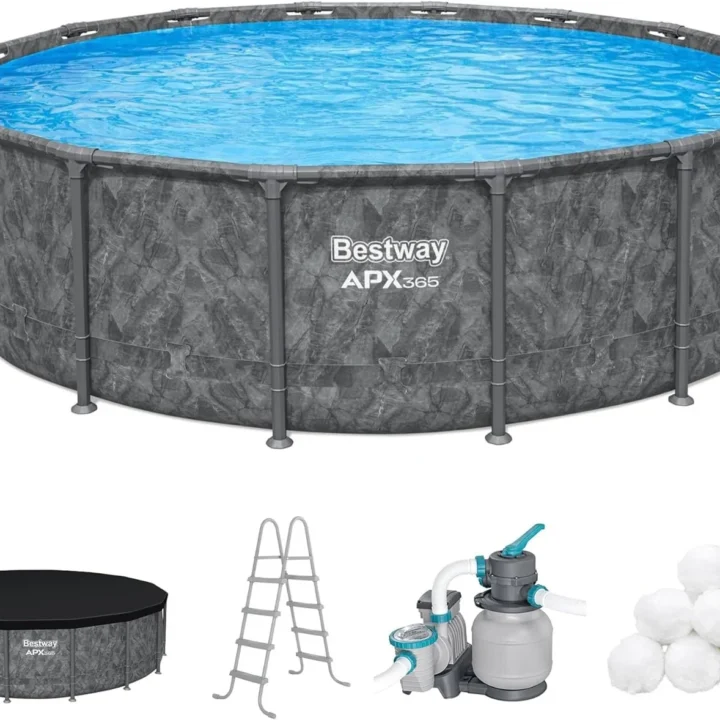 Bestway APX 365 16ft x 48 inches Round Above Ground Pool Sets