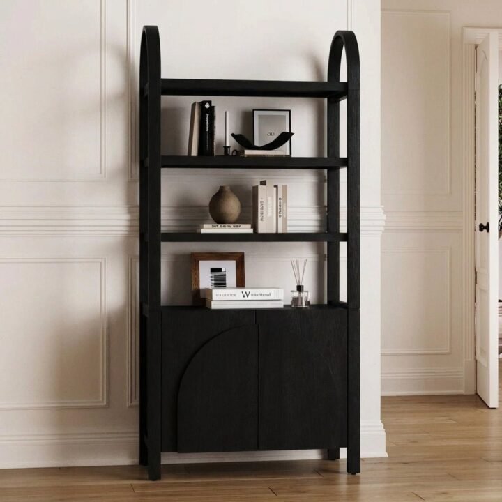 Wide Bookcase Display Unit