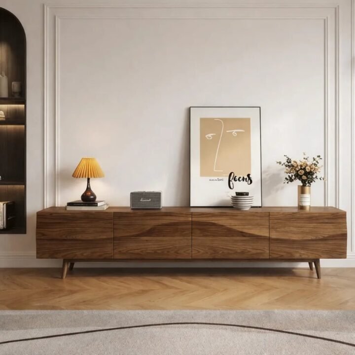 TV Stand with Cabinets