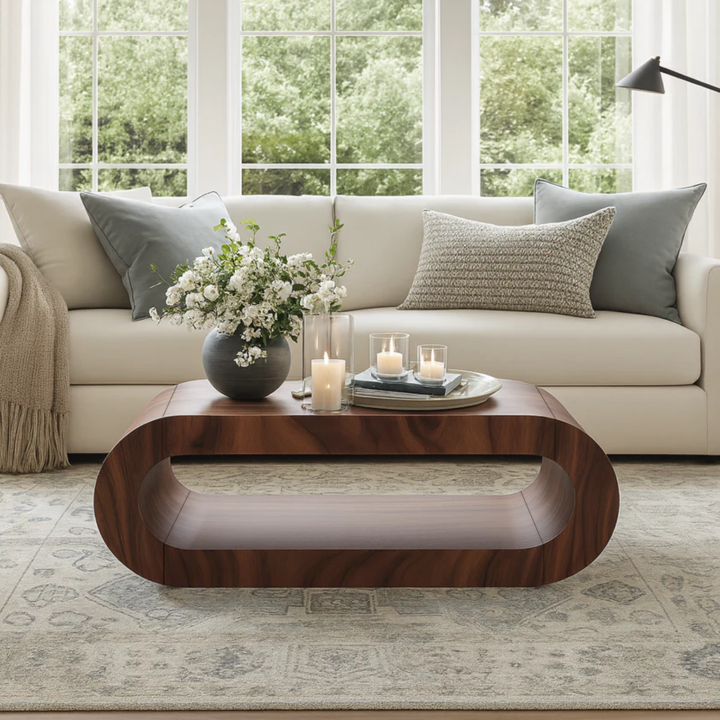 Glass Top Coffee Table