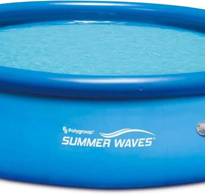 Summer Waves 15ft x 36in Quick Set Inflatable Outdoor Above Grounds